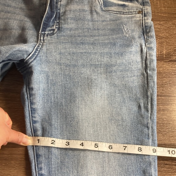 Women’s EUC Kut From The Kloth Cropped Straight Leg Jeans Size 10 - Picture 6 of 9